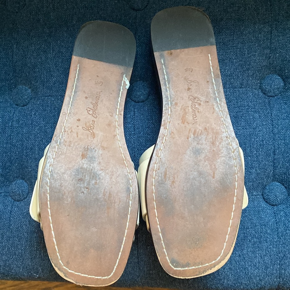 Sam Edelman Slides - With Large Tortoise Shell Bu… - image 3